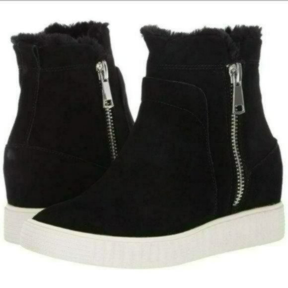 STEVEN By Steve Madden Bamby Wedge Sneakers-7 - Picture 4 of 5